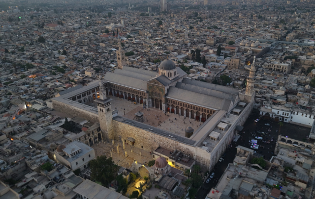 The first Eid al-Adha prayer was held at the Umayyad Mosque after the fall of the Assad regime
