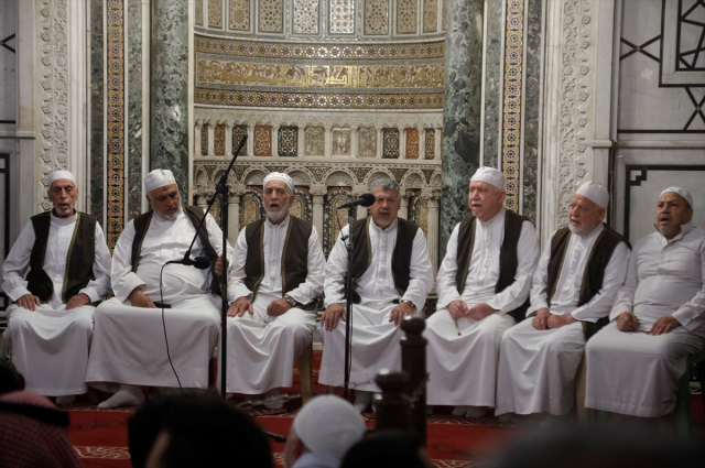 The first Eid al-Adha prayer was held at the Umayyad Mosque after the fall of the Assad regime