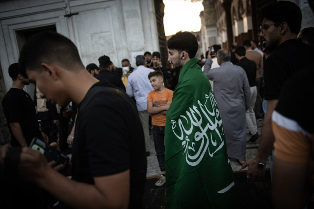 The first Eid al-Adha prayer was held at the Umayyad Mosque after the fall of the Assad regime