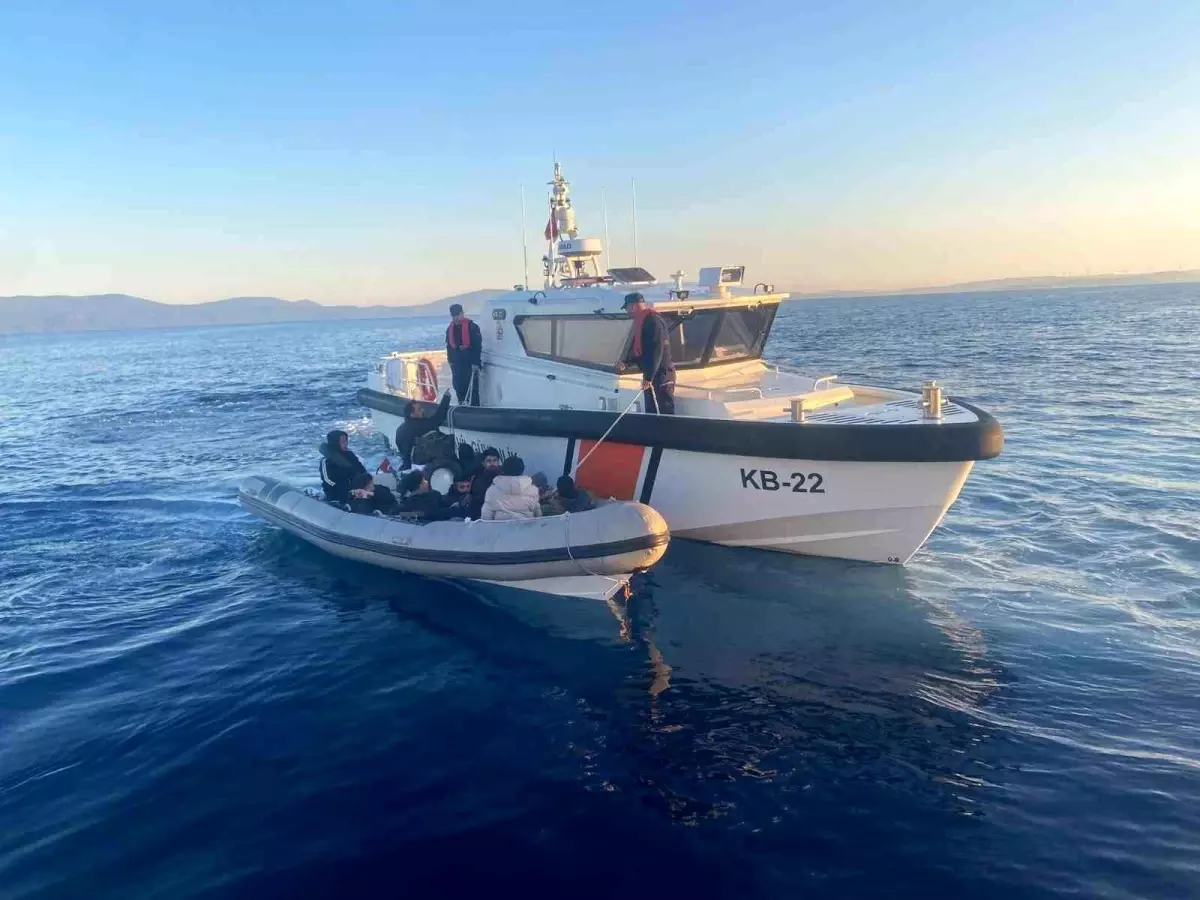 İzmir'de Yasa Dışı Göçmen Geçişi Engellendi