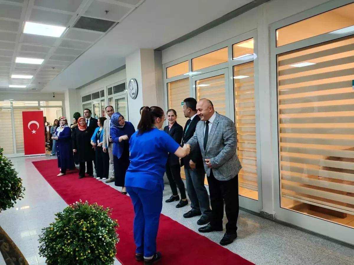 Karabük Hastanesi'nde Kurban Bayramı Bayramlaşma Töreni Düzenlendi