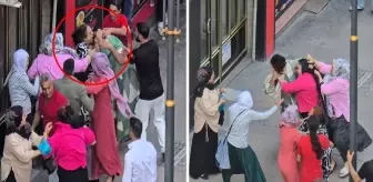Kadınların kavgasında akıllara durgunluk veren görüntüler: Kafasını ısırmaya çalıştı
