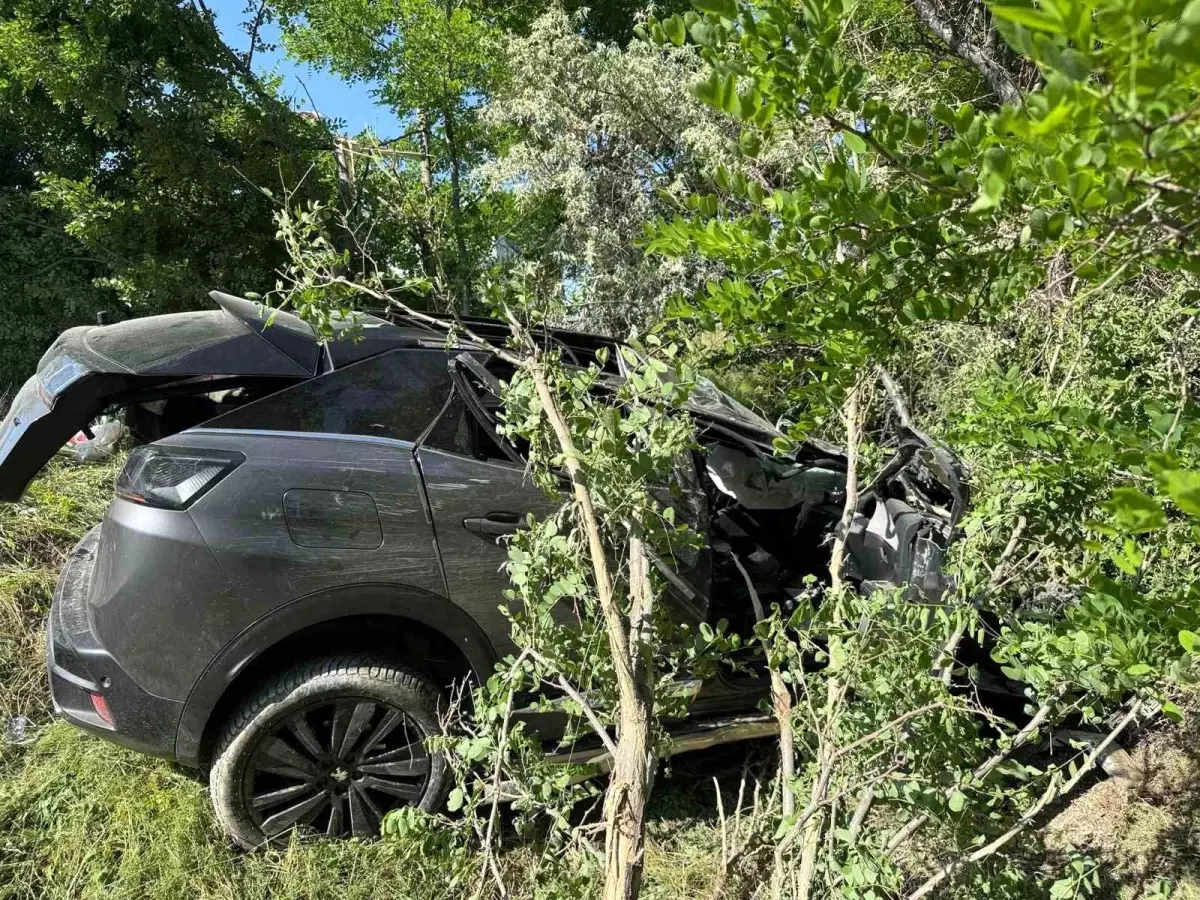 Afyonkarahisar'da Kontrolden Çıkan Araçta 3 Kişi Yaralandı