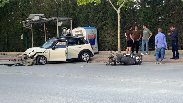 Motorcycle Courier Lost His Life Due to Accident in Konya