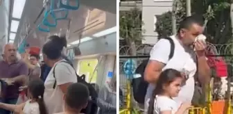 Marmaray'da çocukların yanında babaya yumruk atan kişiden özür: Ben inanın böyle bir insan değilim