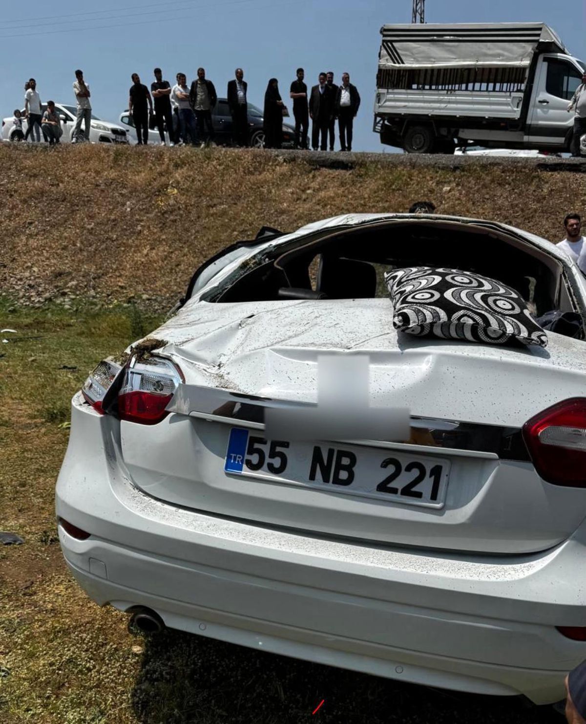 Muş'ta Takla Atan Araçta 1'i Ağır 4 Yaralı