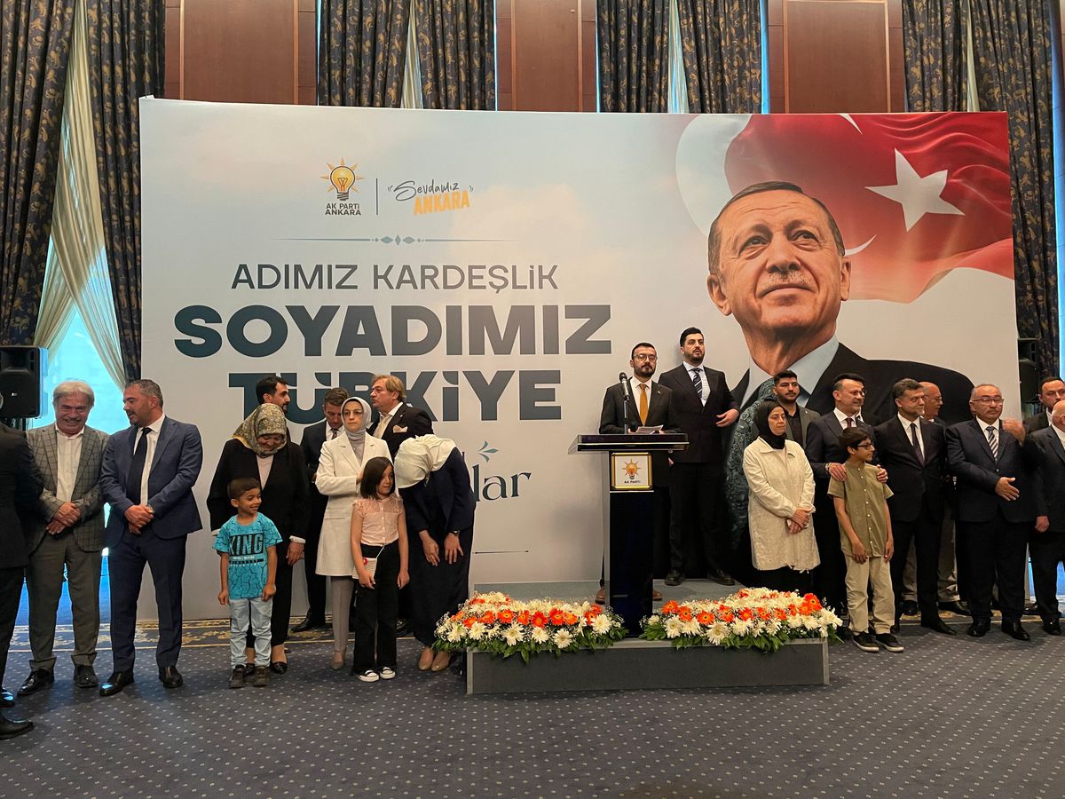 AK Parti Genel Merkezi'nde Bayramlaşma Programı Düzenlendi