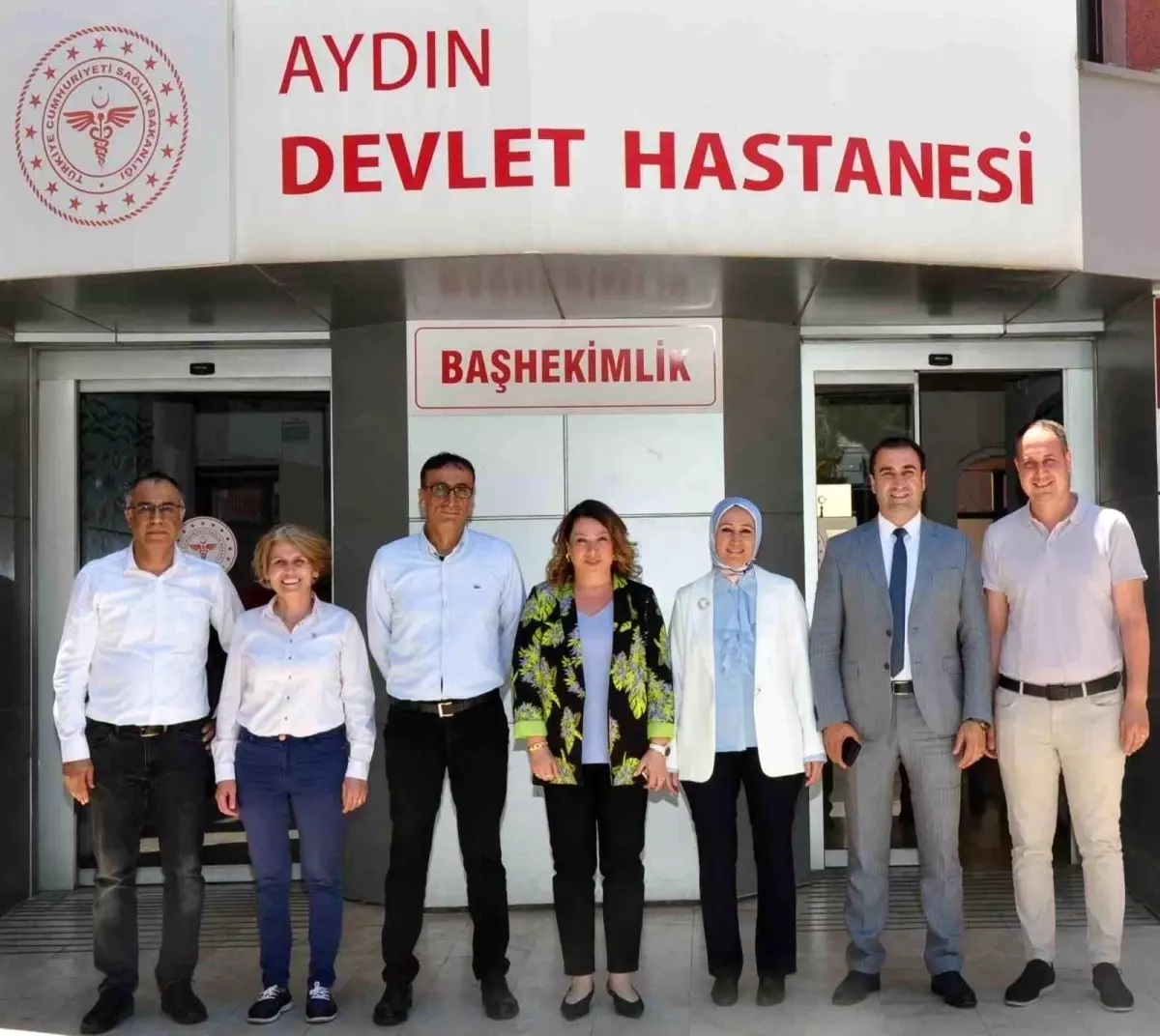 Aydın Devlet Hastanesi'nde Bayramlaşma Töreni Düzenlendi