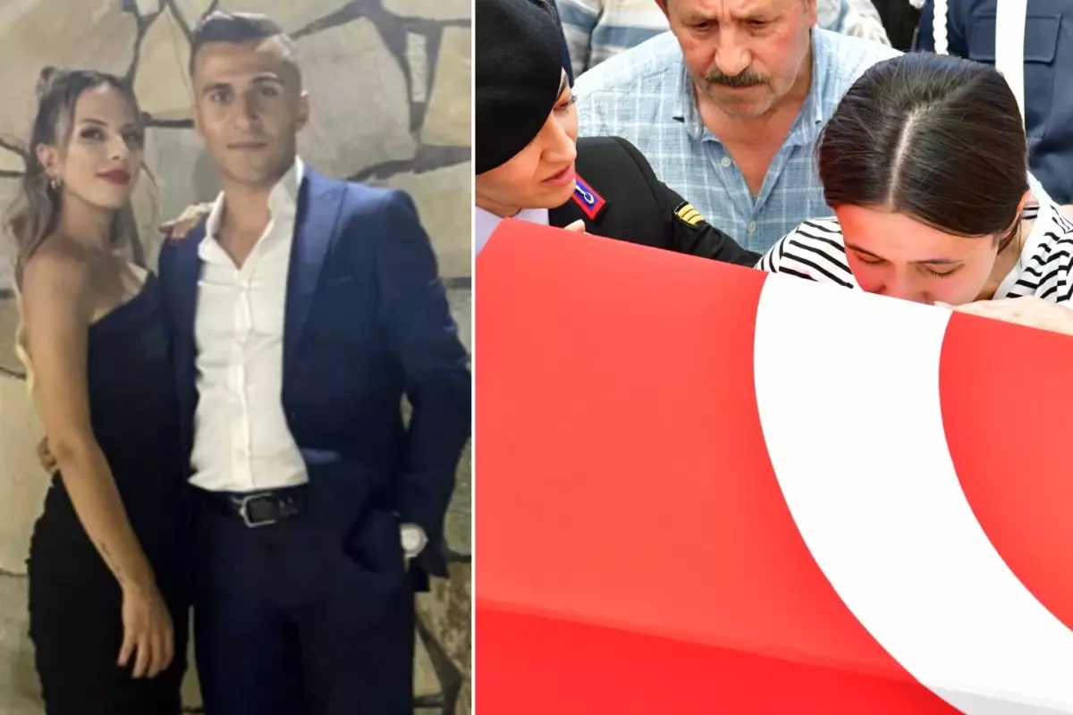 Düğün konvoyundaki kaza uzman çavuş ve eşini hayattan kopardı