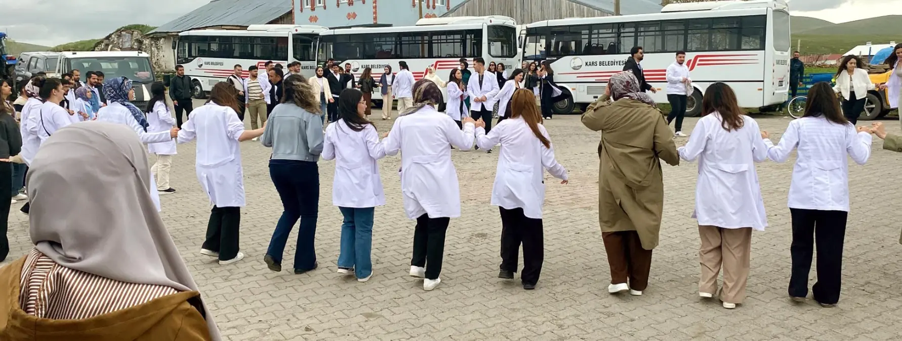 Kars Kafkas Üniversitesi'nden Boğatepe Köyü'nde Sağlık Projesi