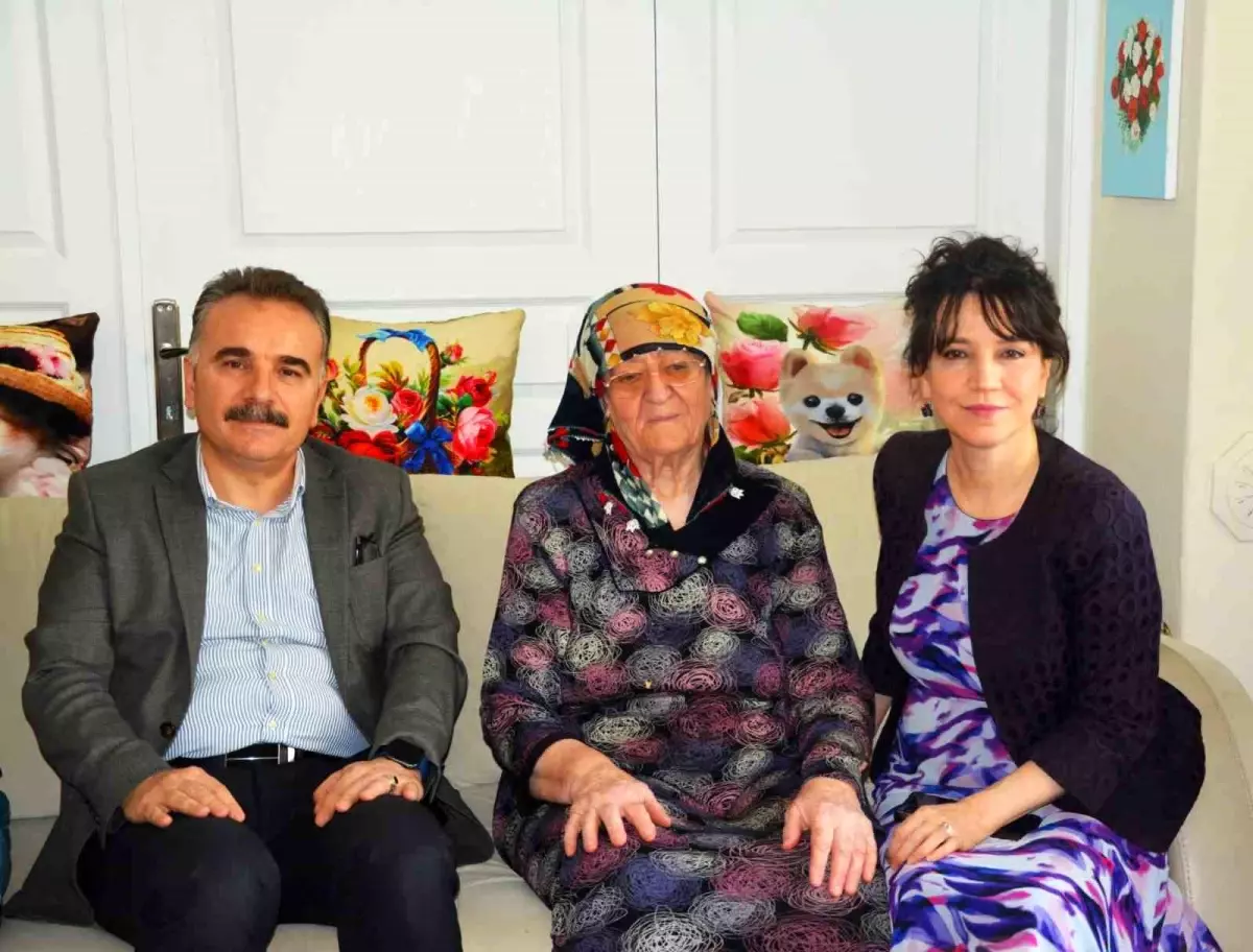 Kaymakam Odabaş'tan şehit ailelerine Kurban Bayramı ziyareti