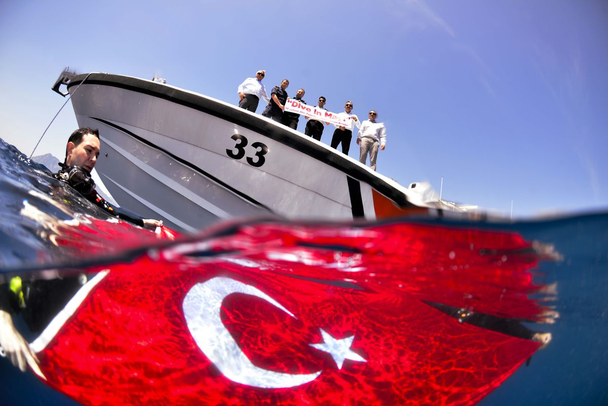 Kemer, Mayıs Ayını 'Dalış Ayı' İlan Etti
