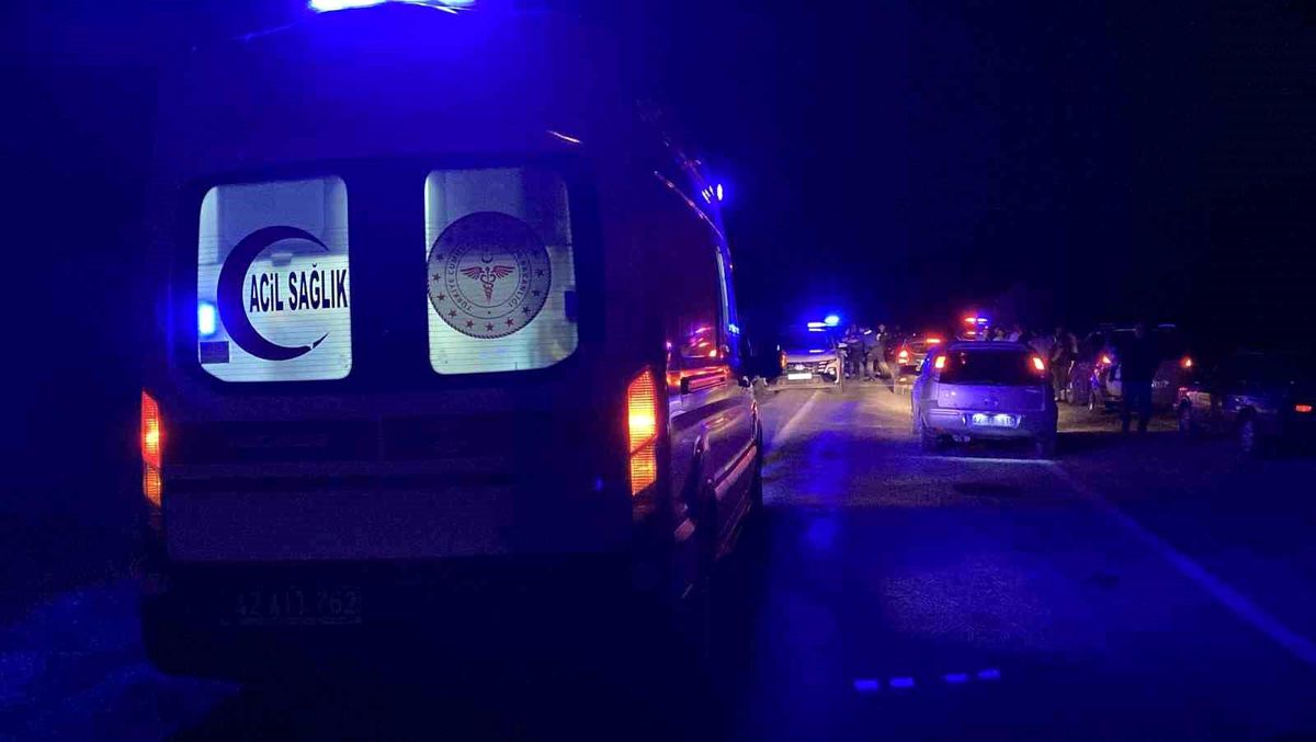 Konya'da Motosiklet Kazası: 1 Ölü, 1 Ağır Yaralı