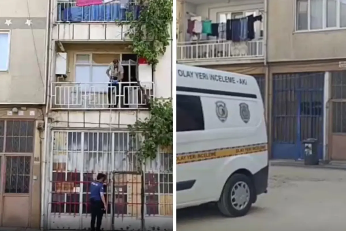 Bursa'da 2 yaşındaki çocuk balkondan beton zemine düştü!