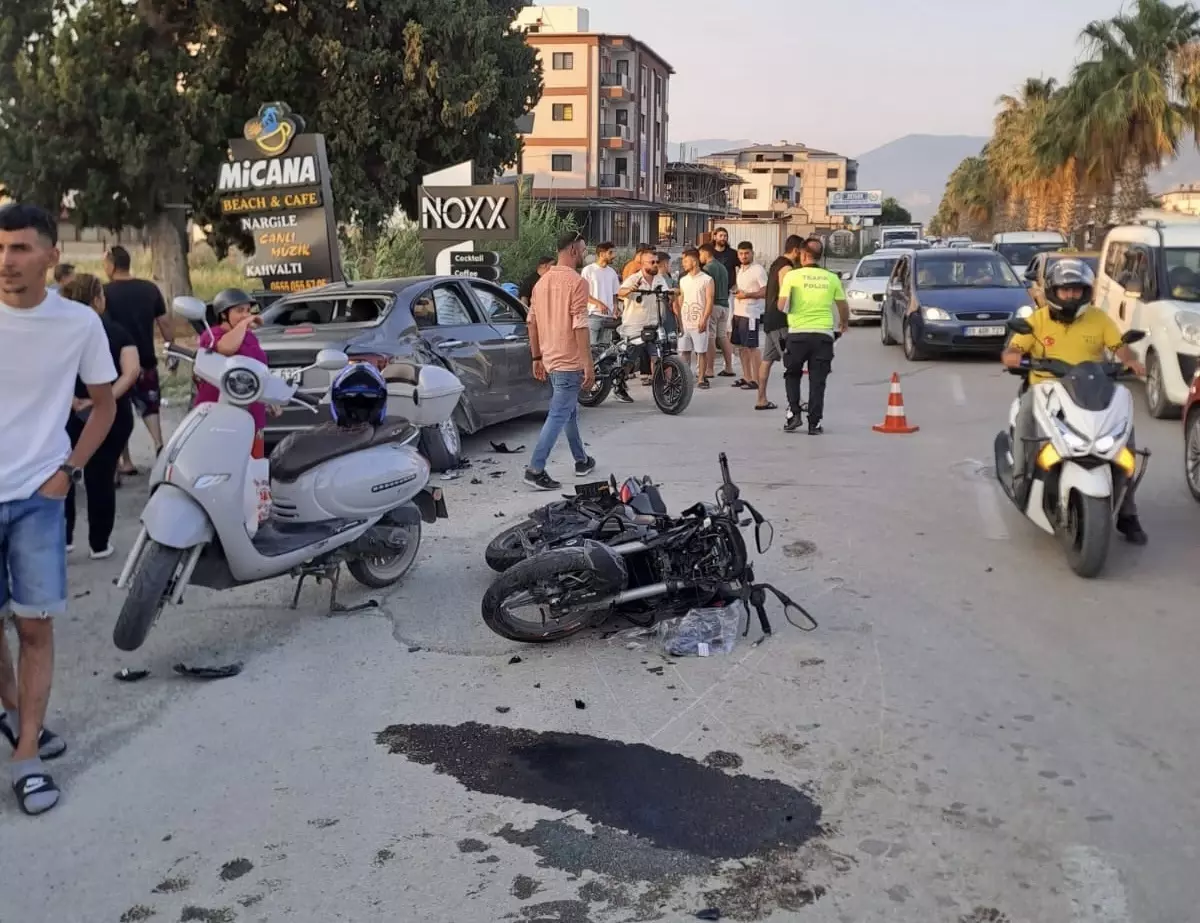 Arsuz'da Motosiklet Kazası: Bir Ölü, Bir Yaralı