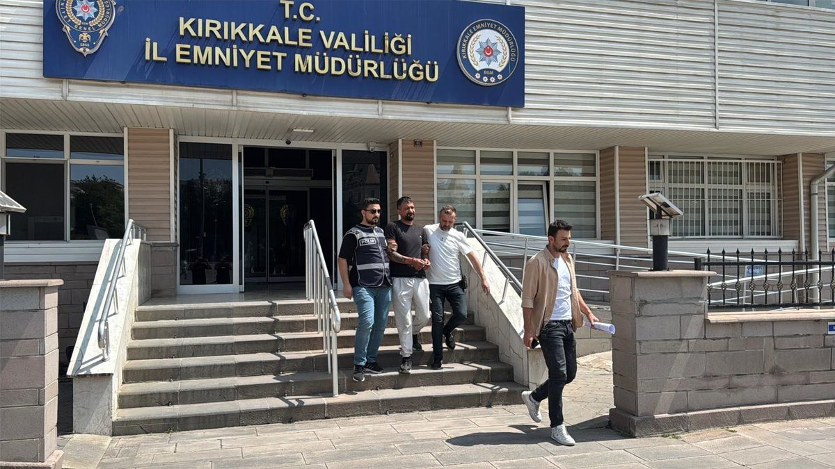 Kırıkkale'de Silahlı Saldırı: Şüpheli Adliyeye Sevk Edildi