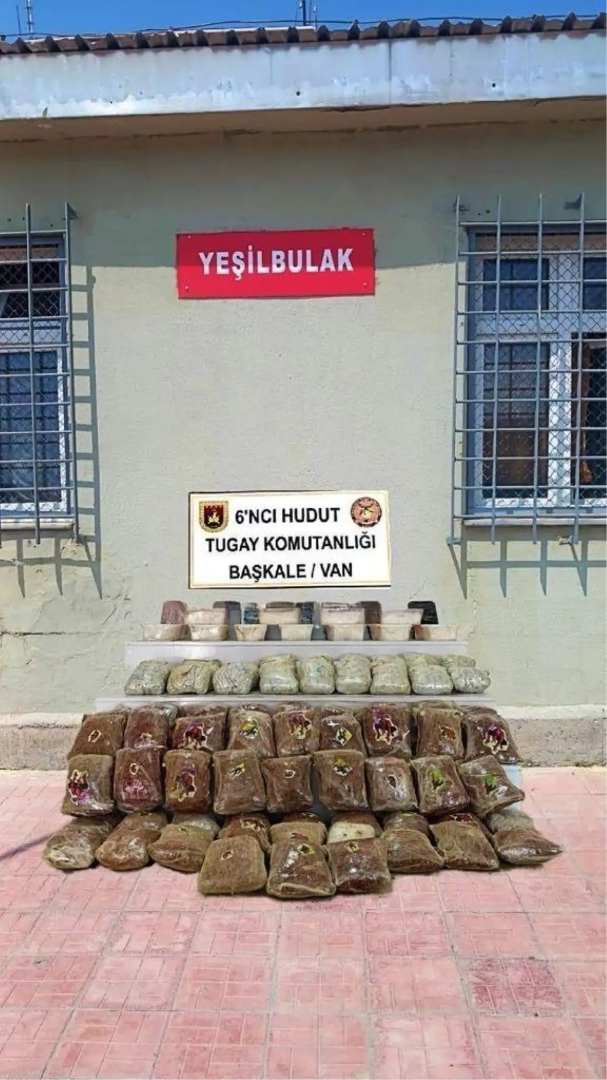 Van Hudut Hattında Uyuşturucu Operasyonu: 87 Kilogram Ele Geçirildi