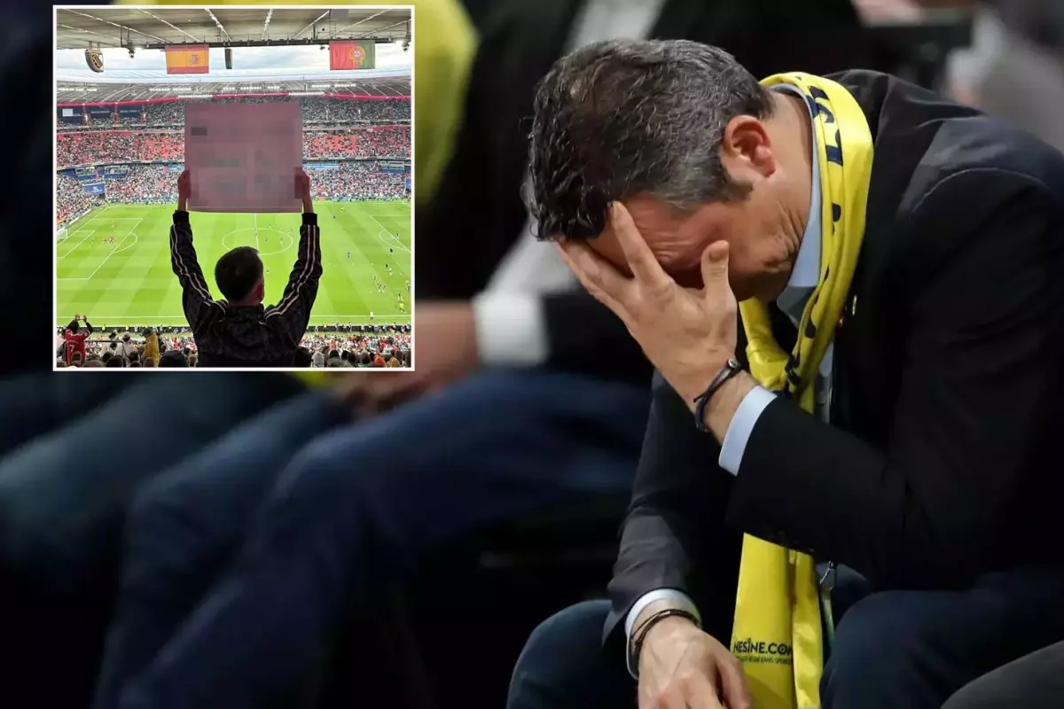 Dev finale Ali Koç damgası! Binlerce kişi önünde o pankartı açtı