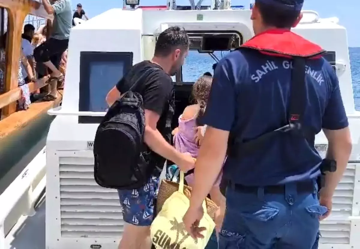 Ayvalık'ta Gezi Teknesinde Yaralanma
