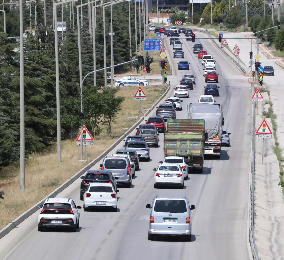 Kurban Bayramı Dönüşünde Kara Yolunda Yoğunluk