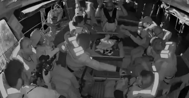 The 'Madleen' ship detained by Israeli forces has arrived at Ashdod Port