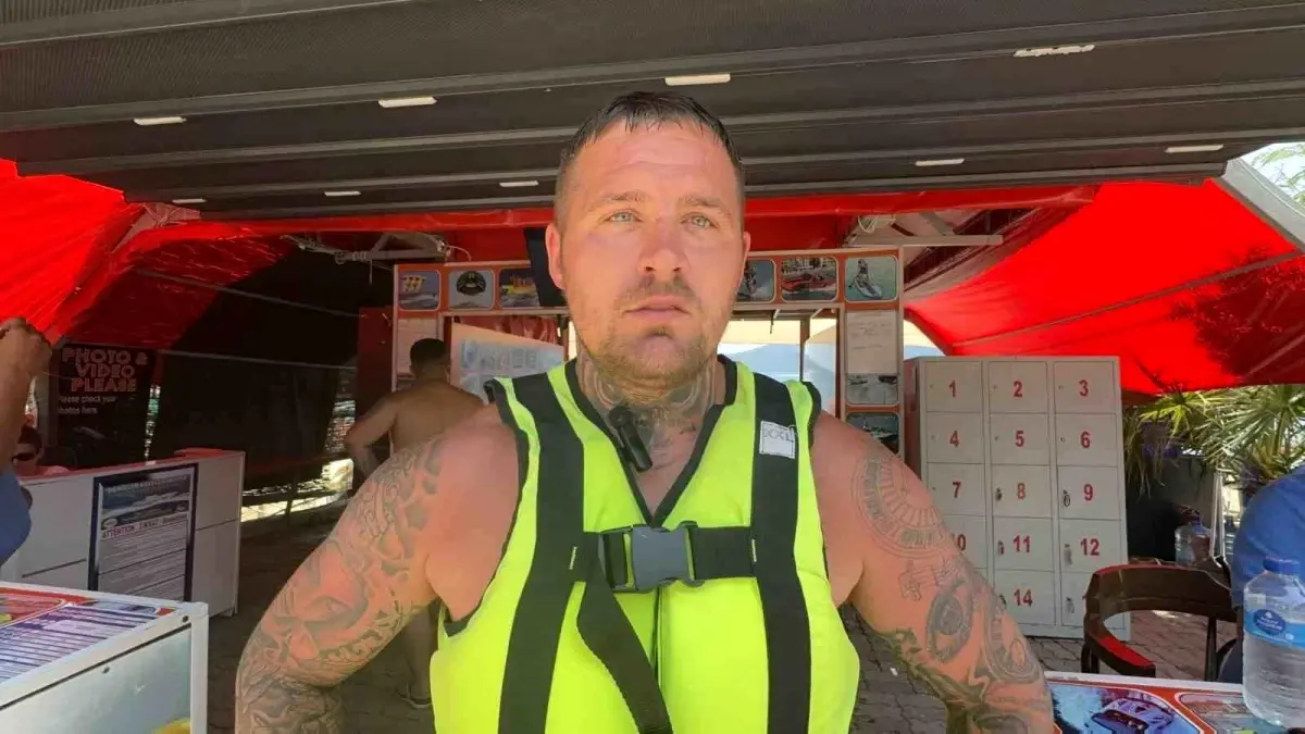 Marmaris'te Su Sporlarına Yerli Turist Yoğunluğu