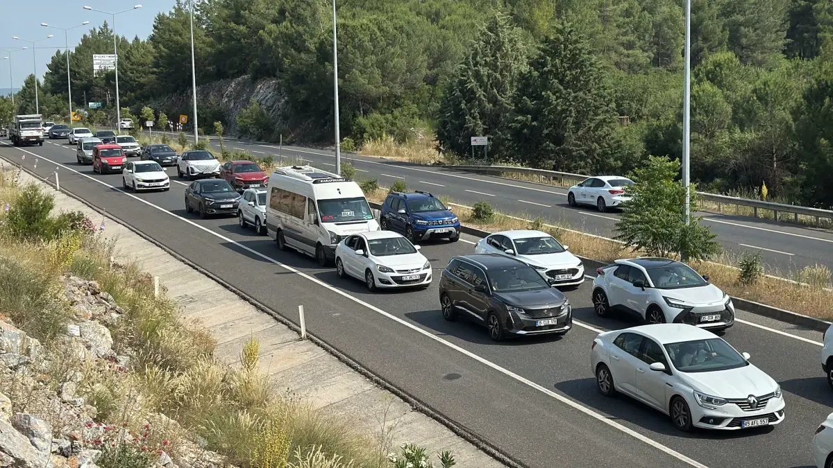 Kurban Bayramı Sonrası Muğla'da Yoğun Dönüş Trafiği