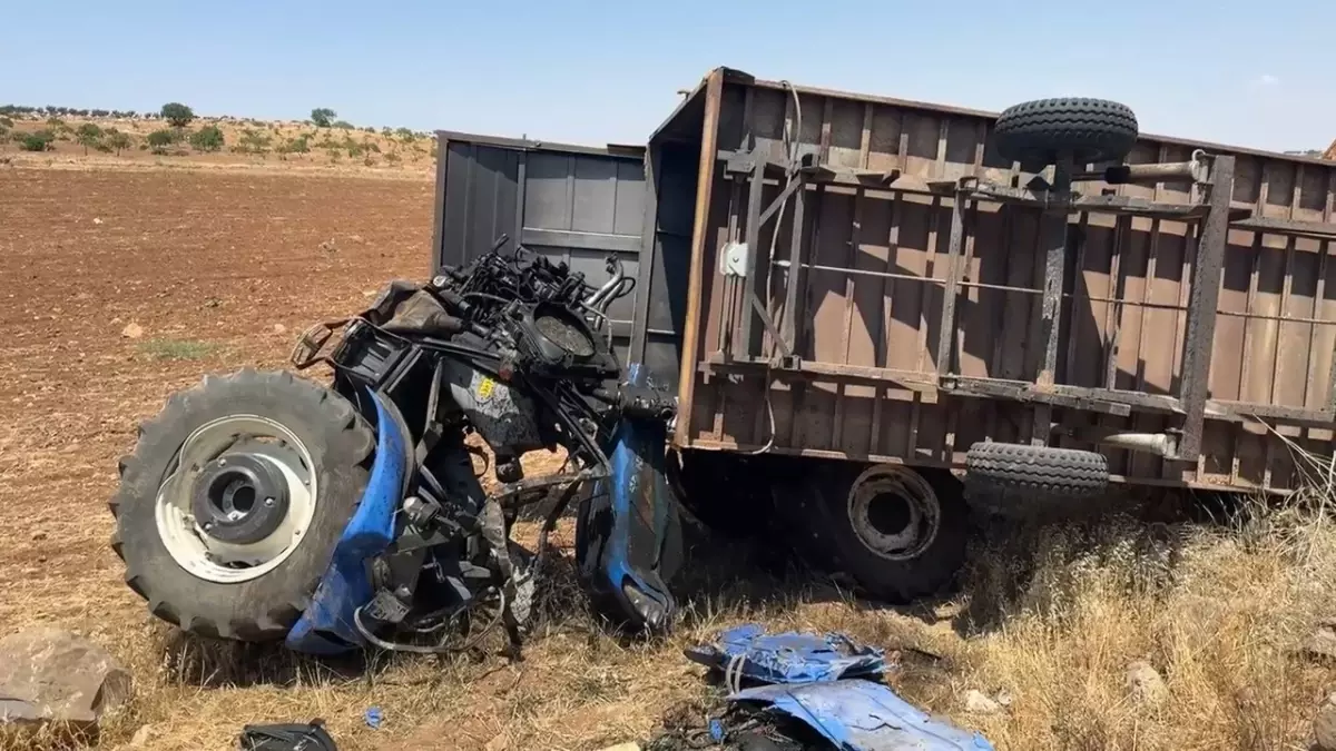 Şanlıurfa'da Traktör Kazasında İki Kişi Hayatını Kaybetti