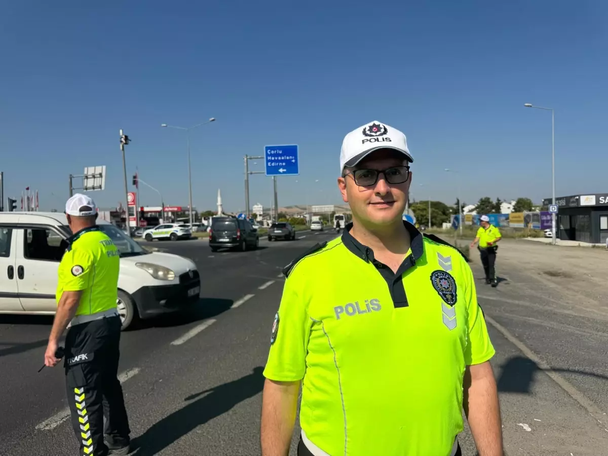 Tekirdağ-İstanbul Yolunda Bayram Yoğunluğu Devam Ediyor