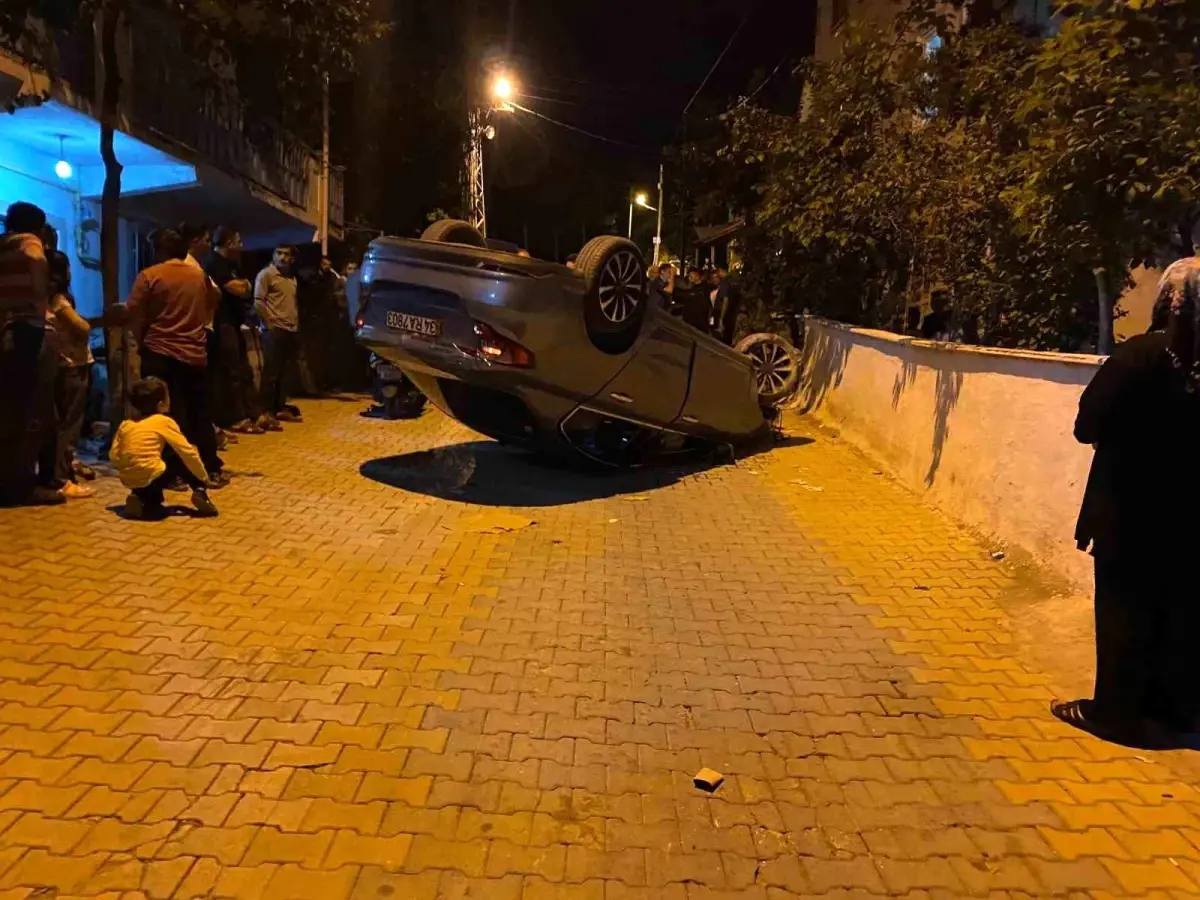 Tokat'ta Kontrolden Çıkan Otomobil Takla Attı: 2 Yaralı