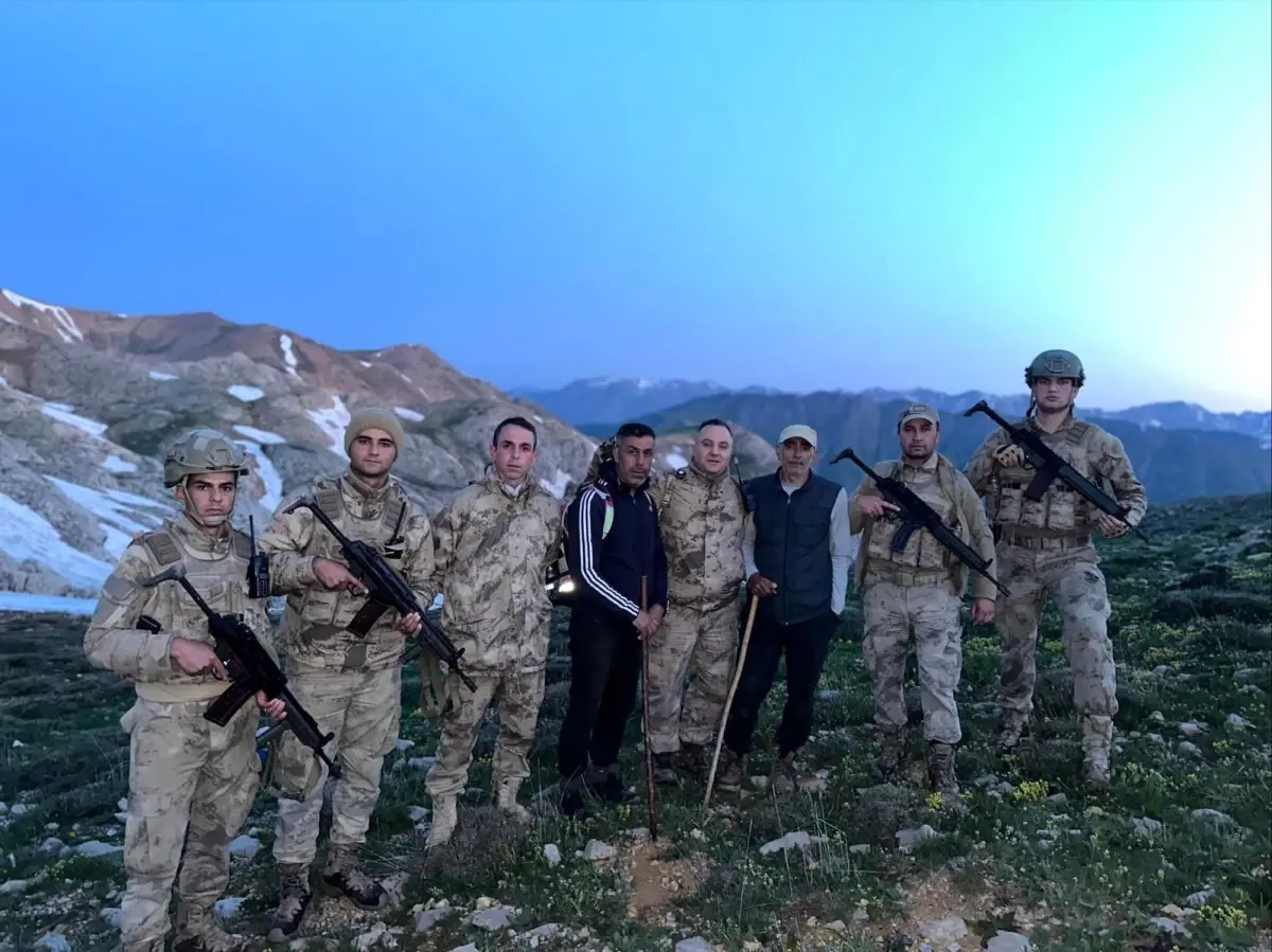 Tunceli'de Kaybolan 2 Şahıs 12 Saat Sonra Bulundu