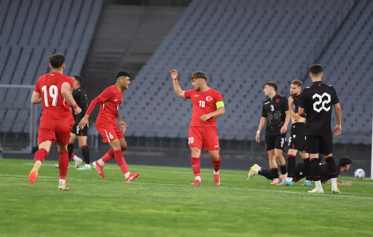 Türkiye Ümit Milli Takımı, Arnavutluk'u 1-0 Mağlup Etti