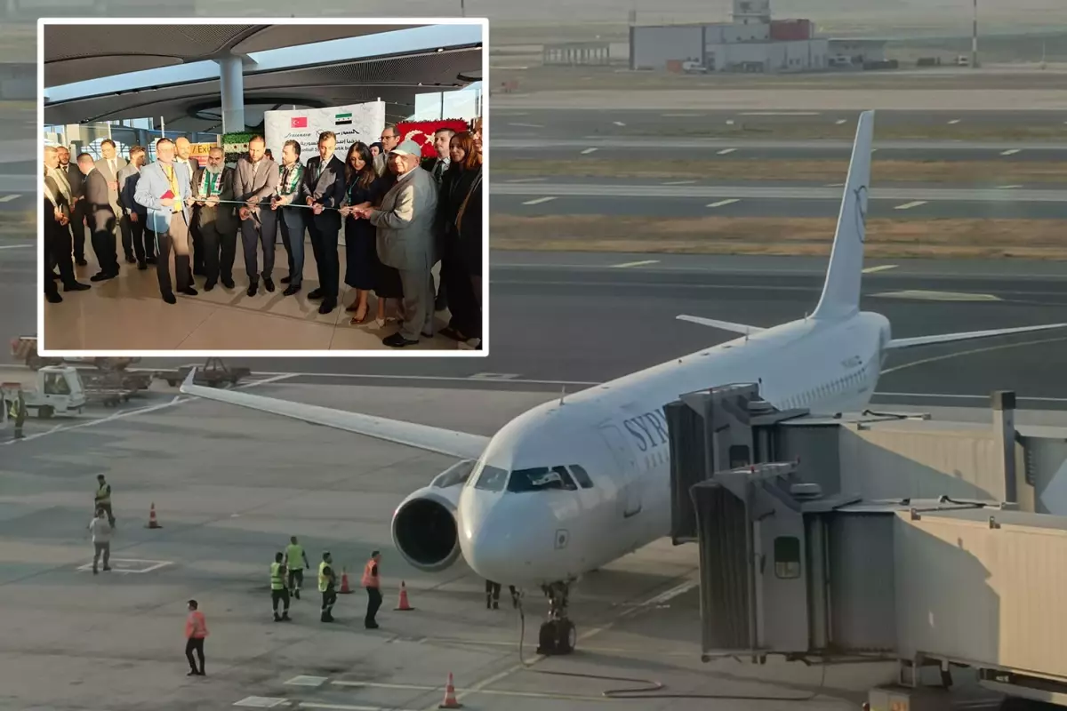 12 yıl sonra Suriye Havayolları İstanbul'a uçtu