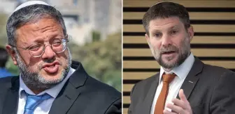 5 ülkeden İsrailli bakanlar Itamar Ben Gvir ve Betzalel Smotrich'e yaptırım kararı