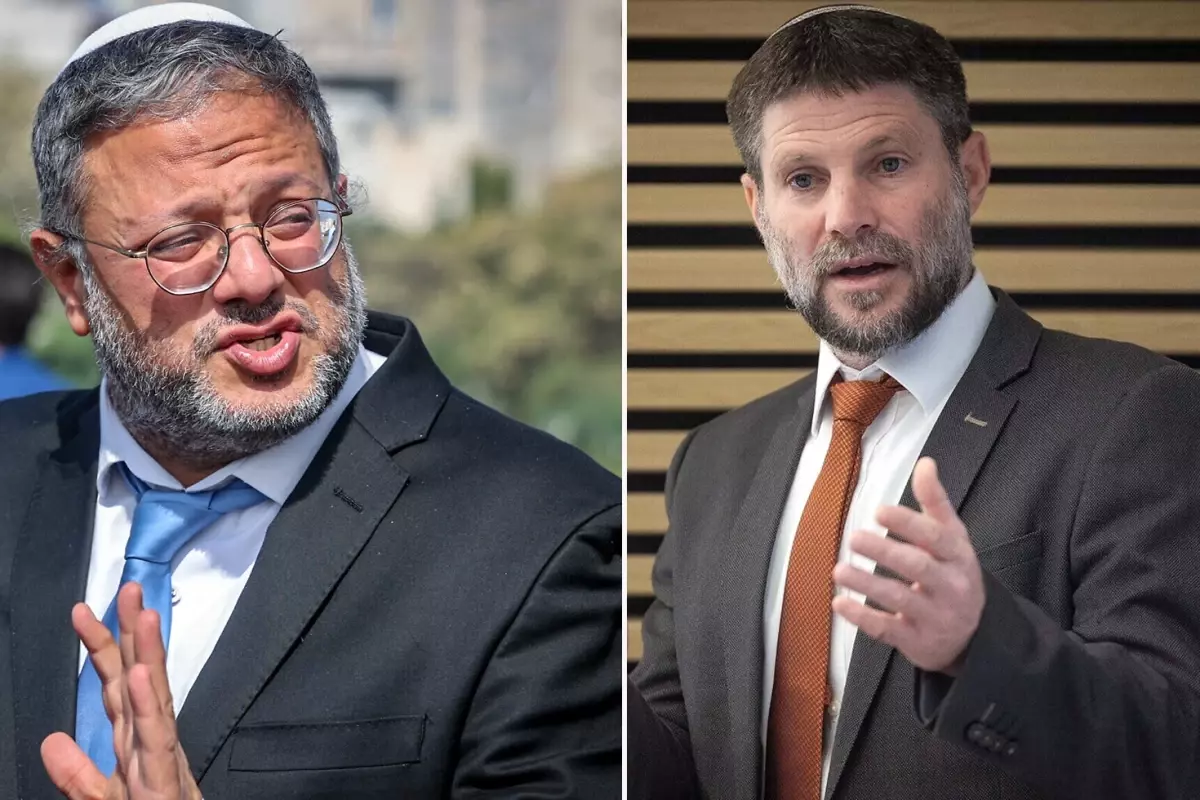 5 ülkeden İsrailli bakanlar Itamar Ben Gvir ve Betzalel Smotrich'e yaptırım kararı
