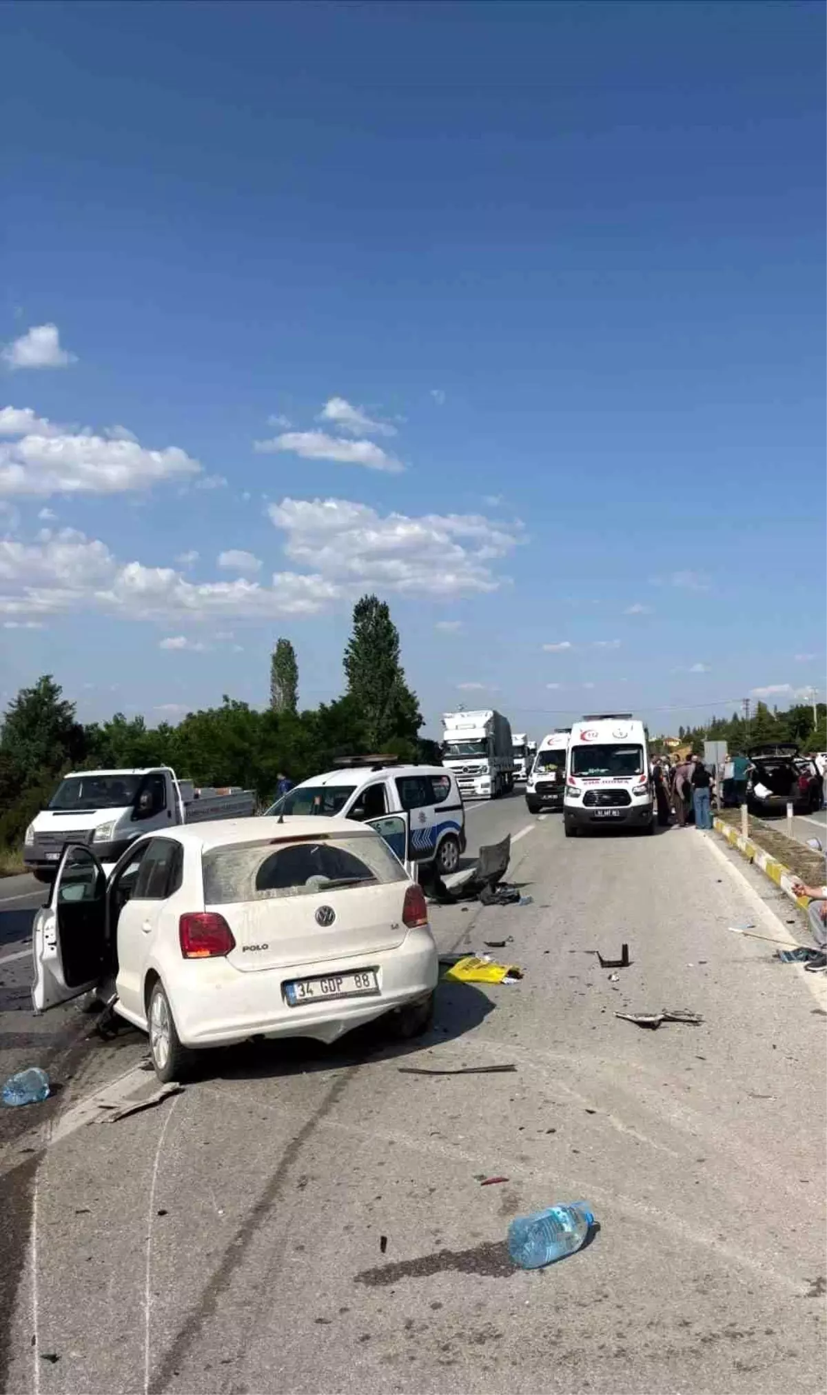 Afyon'da Kaza: 1 Ölü, 3 Yaralı
