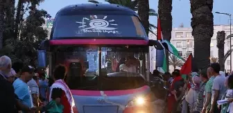Dünyanın dört bir yanından binlerce aktivist, Gazze'ye yürüyor