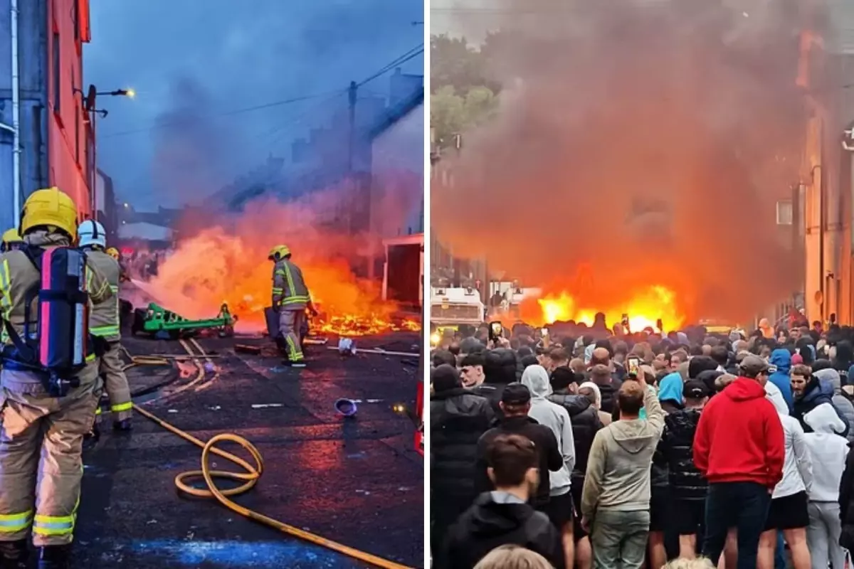 İrlanda'da küçük kıza cinsel saldırı iddiası sonrası sokalar karıştı