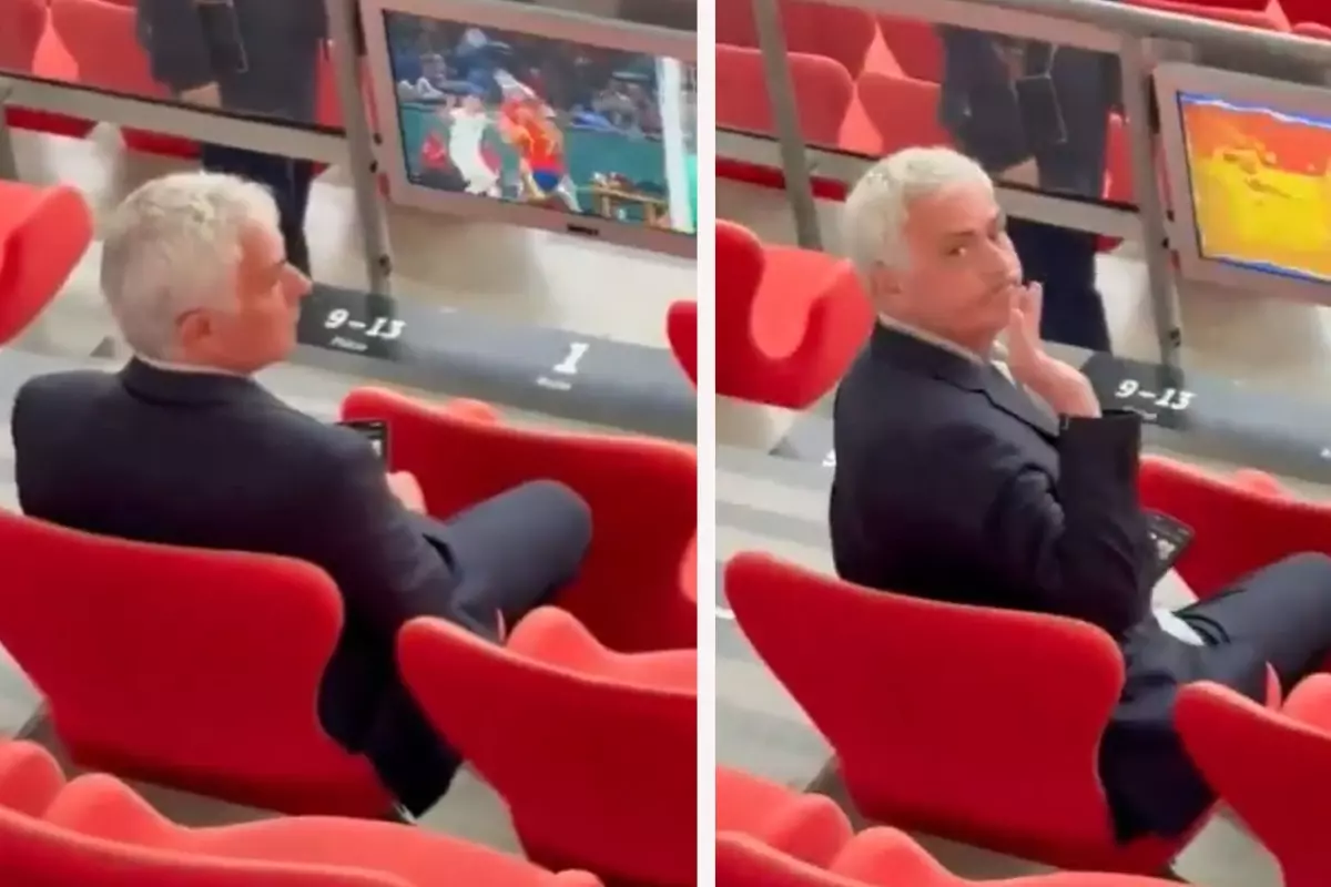 Jose Mourinho bildiğiniz gibi! İsmiyle değil de o kelimeyle seslenilince bakıyor