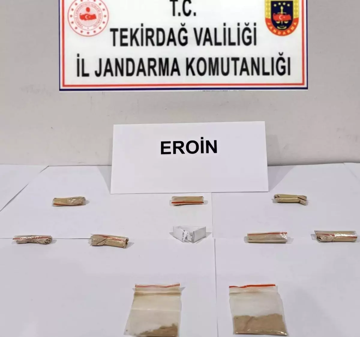Tekirdağ'da Uyuşturucu Operasyonu: 8 Şüpheliye İşlem Yapıldı