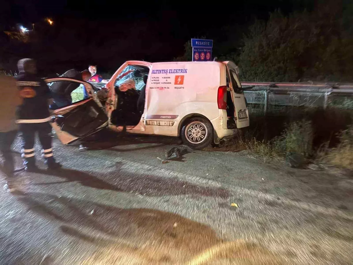 Tokat'ta Trafik Kazası: 6 Yaralı