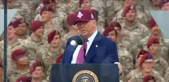 Trump: ABD bayrağını yakanlar hapse girmeli