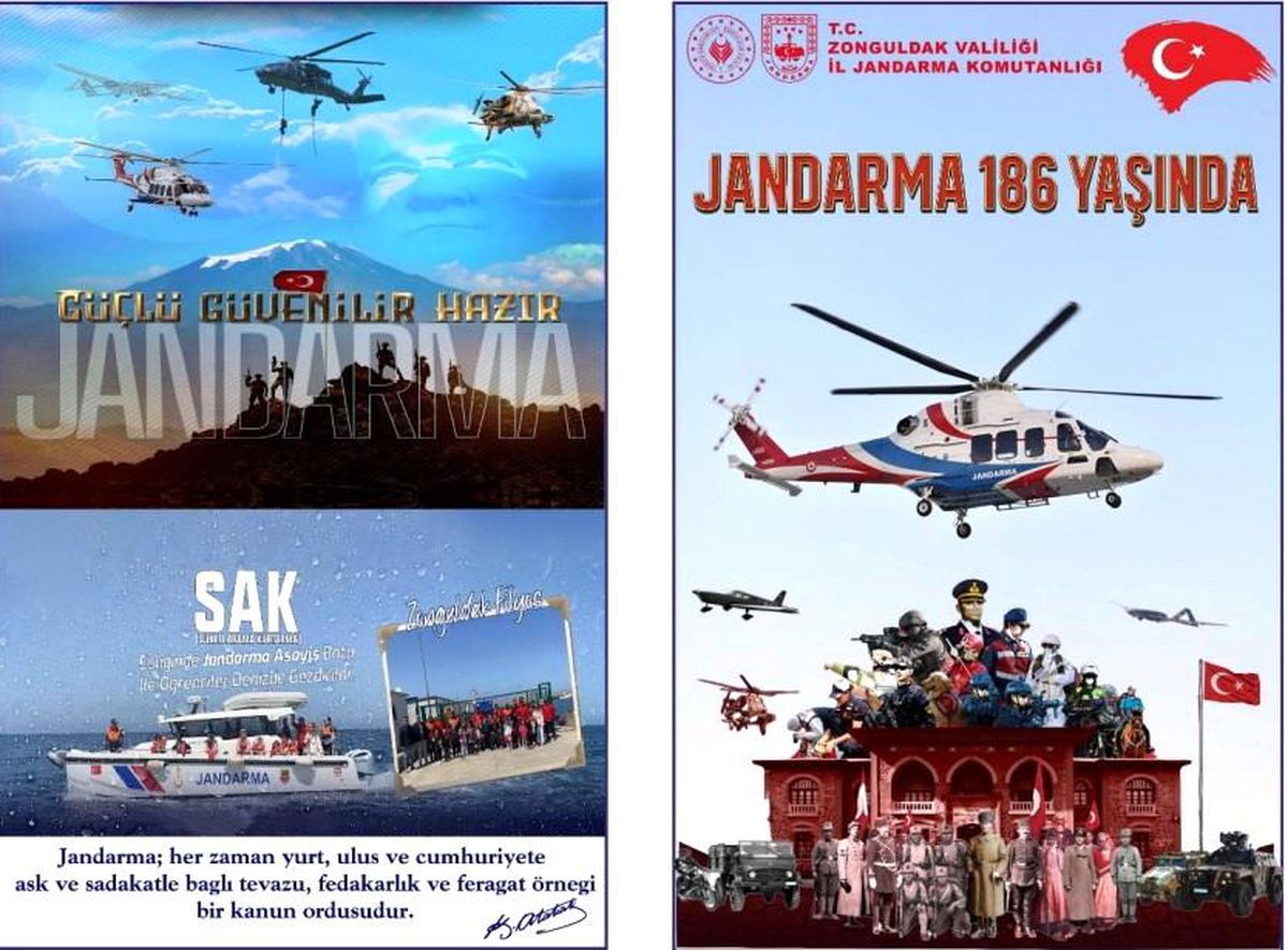 Zonguldak Jandarma'nın 186. yılı kutlanacak