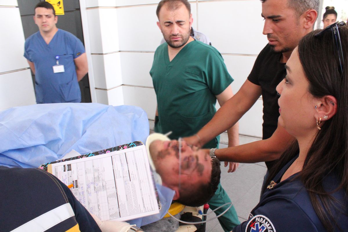 Aksaray'da Motosiklet Kazası: İçkili Halde Dağlık Alana Uçtu