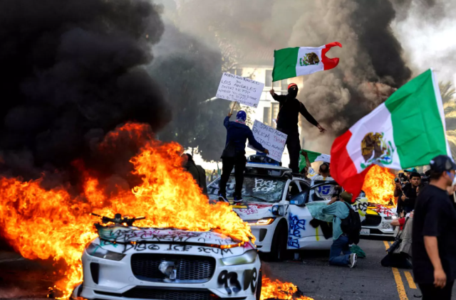Chaos is escalating in the USA! A curfew has been declared in Los Angeles