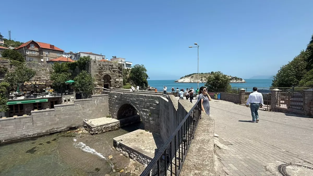 Amasra'da Kurban Bayramı Ziyaretçi Akını