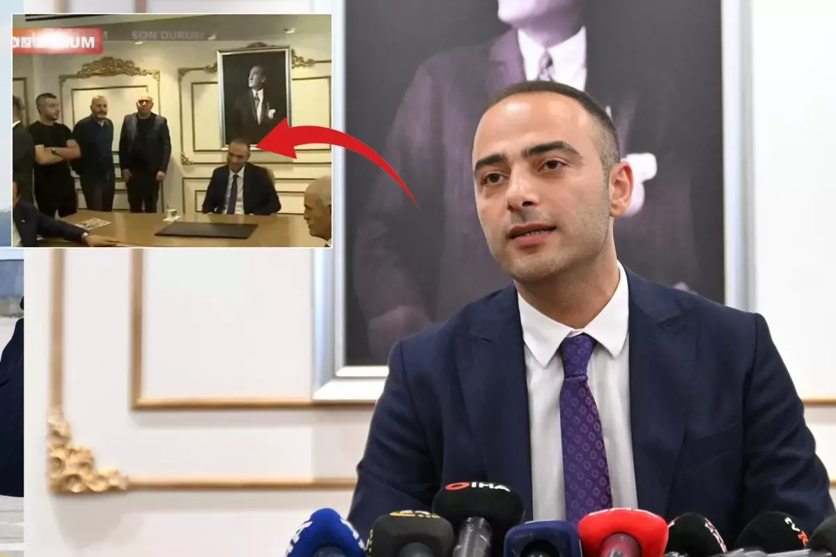 Belediye AK Parti'ye geçti, koltuğa oturan başkan vekilinin mutluluğu dikkat çekti