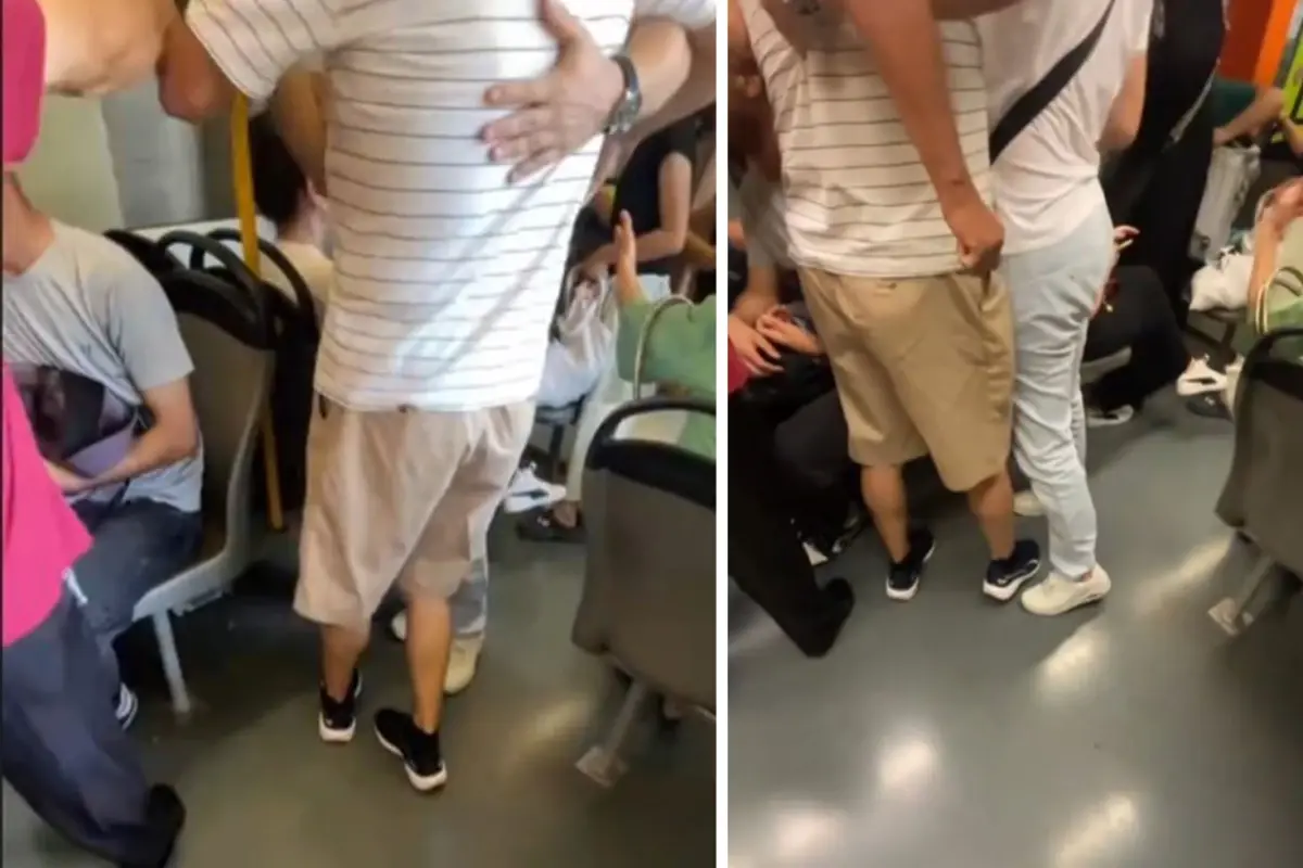 Metroda evli kadına 'süslenmiş gelmiş' deyince ortalık karıştı