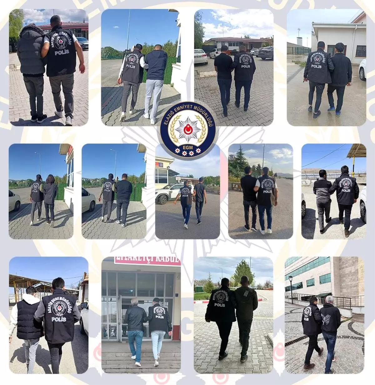 Elazığ'da 95 Hapis Cezalı Şahıs Yakalandı