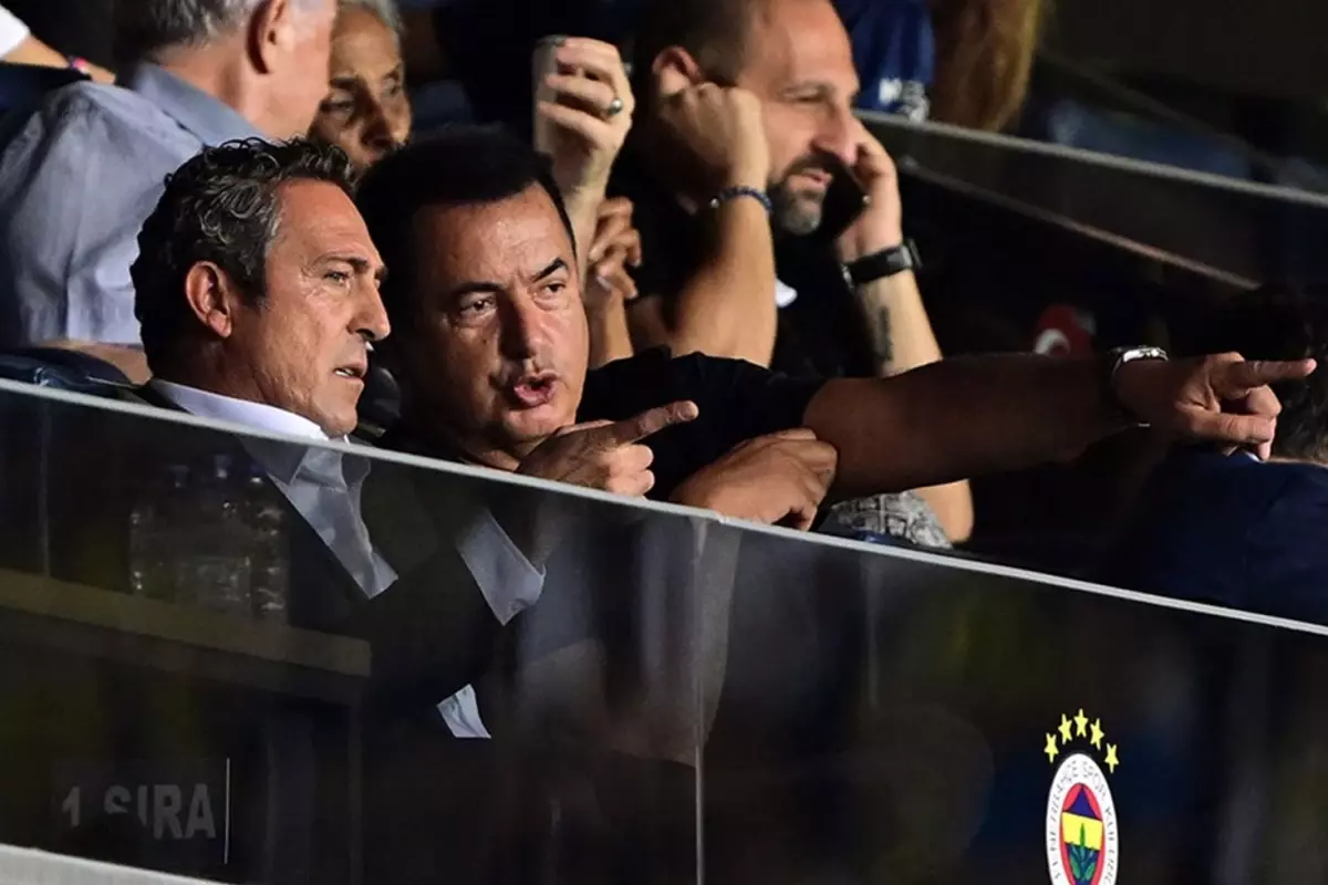 Fenerbahçe Başkanı Ali Koç, Acun Ilıcalı'ya veda etti